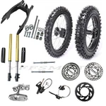 60/100-14 80/100-12 Tires Wheel Rim Swing Arm Front Fork Triple Tree Brake Rotor. Fixed Price $45.17.