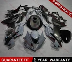 Gray Black Fairing Kit For Kawasaki 2019-2023 Ninja ZX6R ZX636 Abs Bodywork. Fixed Price $539.88.