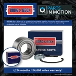 Wheel Bearing Kit Fits Peugeot 3008 0U Front 1.2 1.6D 2.0D 09 To 16 B&b New. Fixed Price $23.94.