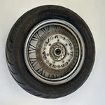 Kawasaki Vulcan VN1500 1997 Front Wheel Rim Tyre Straight 16X3 41025-0046. Fixed Price $364.96.