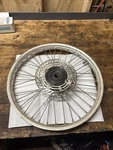 1989 Honda CR125R Front Wheel 21 Inch Hub Rim Oem Rotor 446A5-KZ4-000. Fixed Price $79.99.