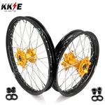 Kke 21/18 Spoke Rims Wheels For Suzuki DRZ400E DRZ400S 400SM Gold Hubs. Fixed Price $529.00.