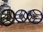 1988-07 Kawasaki Ninja 250R EX250 Oem Front Wheel Rim 16"X2.15" Straight. Fixed Price $60.00.