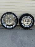 21 16 Chrome Billet 3 Blade Wheel Set Rc Components Pm Harley Pro Street Fxr. Fixed Price $1199.69.