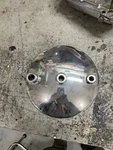 Ironhead 33.4 Front Drum Brake Plate Chrome Harley Sportster Xlch Xlh 44174-64. Fixed Price $125.00.