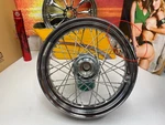 Harley 07-17 Softail Front Wheel 16X3 Laced 40 Spoke Rim "bent". Fixed Price $49.95.