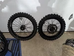 2023 Kawasaki KX450F Wheel Set Front Rear 21/19 Inch Rim Dunlop Tires. Fixed Price $900.00.