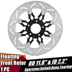 Floating 11.8" Front Brake Rotor For Harley Softail Breakout Street Bob 2018-UP. Fixed Price $94.98.