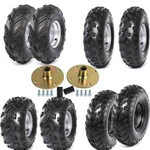 7" 8" 10" Wheels Tire 4X110MM Stud 23T Axle Hubs Fo Go Kart Mini Bike Atv Quad. Fixed Price $185.46.
