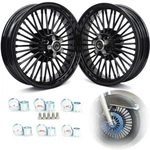 16X3.5 Fat Spoke Wheels Rims Harley Sportster X48 Forty Eight Softail Deluxe. Fixed Price $604.48.