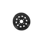 Itp 1425579014B Delta Steel Front/rear Wheel 14X7-4+3 Offset 4/156 Black. Fixed Price $82.88.