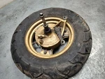 Front Wheel Tire Brakes Elite CH250 85 87 Honda #V13. Fixed Price $55.00.