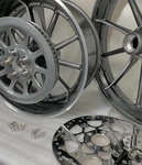 Harley Breakout Wheels Oem Mag 2013 -24 Custom Gun Powder Gray Rims Exchange. Fixed Price $799.00.