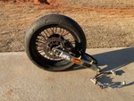 09-23 Kawasaki KLX250 KLX300 Oem Swing Arm, Brake System. Fixed Price $380.00.