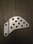 Kawasaki Ninja ZX6R ZX9R ZZR600 Oem Front Right Rearset Step Stay Heel Guard. Fixed Price $8.95.