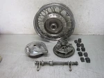 2003 Honda VT750DCB Shadow Spirit Rear Wheel Assembly. Fixed Price $150.00.