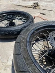 Warp 9 Ktm Supermoto Rims/wheels 17X4.25. Fixed Price $900.00.