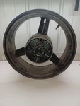 2004 Suzuki Oem Rear Wheel Rim Bad Paint Spins Straight. Fixed Price $149.00.