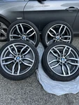 2015-2018 Bmw X3 F25 19X8.5 In Double Spoke W/out Dimple Wheel Rim SET/4. Fixed Price $325.00.