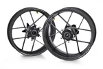 Pair Of Wheels Glossy Carbon Rotobox Bullet Pro 17"X3,5"/6" Ducati Panigale 959. Fixed Price $5045.63.