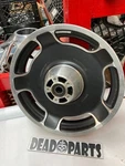 Harley 16X3 Front Black Street Road Glide Flhx Fltr 5 Spoke Mag Wheel Rim. Fixed Price $119.00.