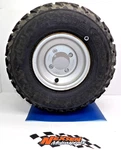 2002 Yamaha Raptor Front Wheel Rim Tire Assembly 2FJ-25180-00-35. Fixed Price $67.49.