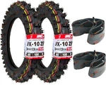 Yamaha Tires Tubes Set 2.50-10 Front Rear Irc Mx 50E. Fixed Price $94.99.