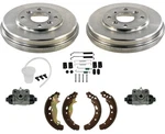 Rear Brake Drums Shoes Hardware Wheel Cylinders For 2019-2020 Yaris Ia. Fixed Price $186.00.