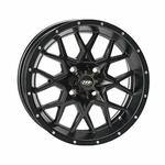 4/156 Itp Hurricane Wheel 16X7 4.0 + 3.0 Matte Black. Fixed Price $202.12.