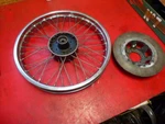 Takasago Wheel Ducati Moto Guzzi Laverda Benelli Gilera With Brembo Disc. Fixed Price $113.07.