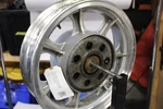 Rear Wheel 16 3.5 1993 Kawasaki Vulcan VN750 41073-1453-CX. Fixed Price $175.00.