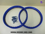 Honda XR350R 1983-1985 Front & Rear Aluminium Blue Wheel Rim Set **BI6098**. Fixed Price $192.85.