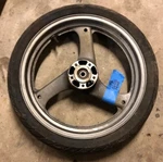 1989 2000 Suzuki Front Wheel / Rim 54111-34C01-17U. Fixed Price $37.95.