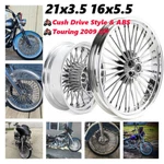 Fat Spoke Touring Wheels 21X3.5 16X5.5 For Harley Electra Road Glide 09-25 Flhx. Fixed Price $681.48.