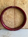 Warp Rear Rim Spoke Hole X 2.15 Red 89-18323. Fixed Price $140.00.