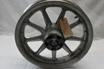 Oem Harley Davidson Front 9 Spoke Wagon Wheel Silver 16" X 3" No Bearing. Fixed Price $200.00.
