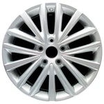 Wheel Rim Volkswagen Vw Jetta 17 2011-2016 5C0601025AH8Z8 Oem Silver 69910. Fixed Price $207.00.