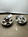 1980 Yamaha Champ Front Rear Pair Rims Wheel Hub Tire. Fixed Price $49.99.
