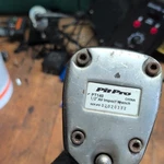 Pit Pro PT140 Pistol Grip Air Impact Wrench 1/2" Metal Silver Black. Fixed Price $55.00.