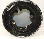 Yamaha Oem Genuine Painted Black Front 4X156 Wheel Rim 10X5.5AT - 10" Tire. Fixed Price $89.99.