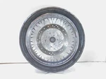 Harley Softail Night Train Deuce Dyna Wide Glide 19" Laced Front Wheel Rim -bent. Fixed Price $99.95.