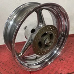 Chrome Rear Wheel Rim Rotor 2003 Honda Cbr 954RR Oem. Fixed Price $249.00.