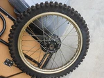 Take Off Honda 1981 CR250R Front Wheel Rim Did Irc. Fixed Price $249.99.