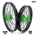 Kke 21/19" Mx Wheels Rims Fit Kawasaki KX250F KX450F 2006-2018 KX125 Green. Fixed Price $629.00.