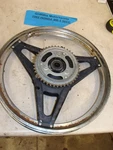1982 Honda MB50 Scooter Motorcycle Oem Rear Wheel Rim Sprocket 18" Mag. Fixed Price $69.00.