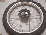 1979 Yamaha IT175 Front Wheel Fits 1976-1983. Fixed Price $50.00.