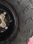 Polaris Trailboss Front Wheel 10X6 23X8-10 PL16 Tire Oem 330 Atv 1520175-067. Fixed Price $39.00.