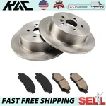 Rear Solid Brake Rotors & Ceramic Pads Kit For 2008-2013 Toyota Highlander D1325. Fixed Price $75.04.