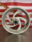 Used Victory Arlen Ness Sweeper Billet Rear Wheel 18X5 Vegas Kingpin 03-05. Fixed Price $499.99.