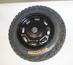 91-07 Honda Elite CH80 Front Wheel. 3.50X10. Fixed Price $75.00.